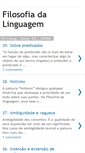 Mobile Screenshot of filosofiadalinguagem.blogspot.com