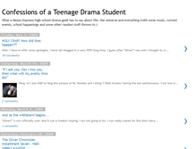 Tablet Screenshot of confessionsofateenagedramastudent.blogspot.com