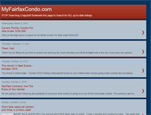Tablet Screenshot of myfairfaxcondo.blogspot.com