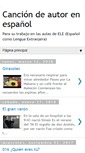 Mobile Screenshot of canciondeautorenespanol.blogspot.com