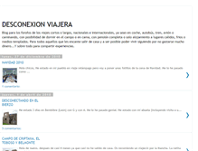 Tablet Screenshot of desconectateviajando.blogspot.com