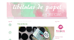 Desktop Screenshot of libelulasdepapel.blogspot.com