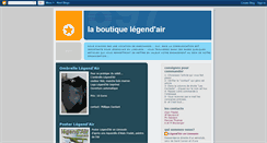 Desktop Screenshot of boutiquelegendair.blogspot.com