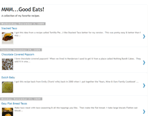 Tablet Screenshot of mmmgoodeats.blogspot.com