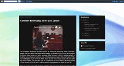 Desktop Screenshot of bankruptcyforms.blogspot.com