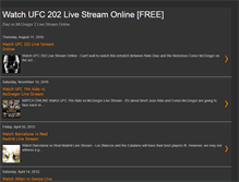 Tablet Screenshot of pacquiao-marquezlivestream.blogspot.com