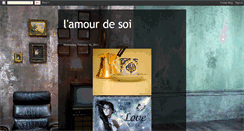 Desktop Screenshot of lamourdesoi.blogspot.com