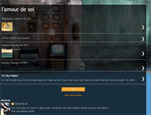 Tablet Screenshot of lamourdesoi.blogspot.com
