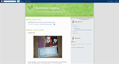 Desktop Screenshot of bumblebeecreations.blogspot.com