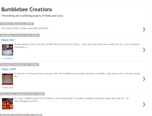 Tablet Screenshot of bumblebeecreations.blogspot.com