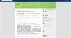 Desktop Screenshot of electronichobby.blogspot.com