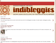 Tablet Screenshot of indibloggies.blogspot.com