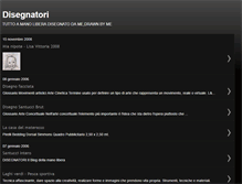 Tablet Screenshot of disegnatori.blogspot.com