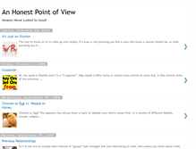 Tablet Screenshot of anhonestpointofview.blogspot.com