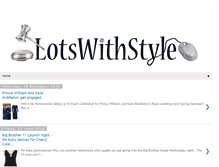 Tablet Screenshot of lotswithstyle.blogspot.com