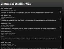 Tablet Screenshot of confessionsofaneverwas.blogspot.com