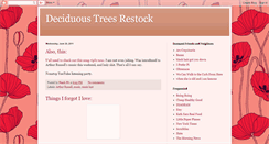 Desktop Screenshot of deciduoustreesrestock.blogspot.com