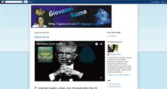 Desktop Screenshot of giovannirame70.blogspot.com