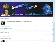 Tablet Screenshot of giovannirame70.blogspot.com