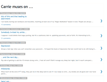 Tablet Screenshot of carriekilgore.blogspot.com