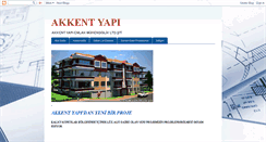 Desktop Screenshot of akkentyapi.blogspot.com