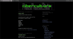 Desktop Screenshot of ciberculturafib.blogspot.com