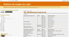 Desktop Screenshot of capaodoleao.blogspot.com