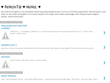 Tablet Screenshot of akucintanovel.blogspot.com