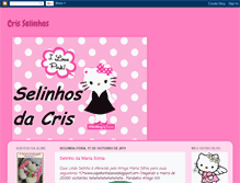 Tablet Screenshot of cris-selinhos.blogspot.com