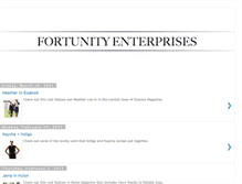 Tablet Screenshot of fortunityenterprises.blogspot.com