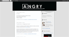 Desktop Screenshot of angrydr.blogspot.com