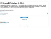 Tablet Screenshot of elblogdelieslapazdecadiz.blogspot.com
