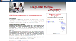 Desktop Screenshot of diagnostic-medical-sonography.blogspot.com