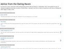 Tablet Screenshot of datingmaven.blogspot.com