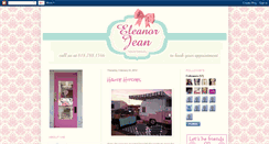 Desktop Screenshot of eleanorjeanboutique.blogspot.com