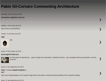 Tablet Screenshot of commentingarchitecture.blogspot.com