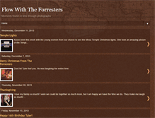 Tablet Screenshot of flowwiththeforresters.blogspot.com