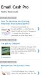 Mobile Screenshot of emailcashiepro.blogspot.com