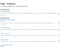 Tablet Screenshot of highsnobiety.blogspot.com