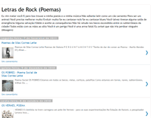 Tablet Screenshot of letrasderockpoemas.blogspot.com