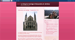 Desktop Screenshot of alexandra-et-jerome.blogspot.com