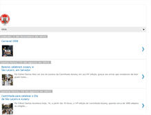 Tablet Screenshot of caminhadaazoany.blogspot.com
