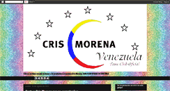 Desktop Screenshot of crismorenavenezuela.blogspot.com