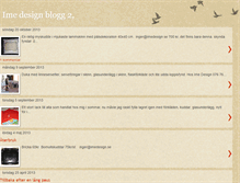 Tablet Screenshot of imedesignblogg2.blogspot.com