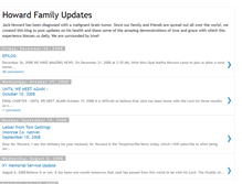 Tablet Screenshot of howardupdates.blogspot.com