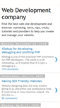 Mobile Screenshot of india-web-development.blogspot.com