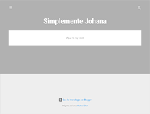 Tablet Screenshot of johanasiemprezurda.blogspot.com