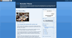 Desktop Screenshot of nuneatontribune.blogspot.com