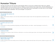 Tablet Screenshot of nuneatontribune.blogspot.com