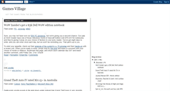 Desktop Screenshot of gamesvillage.blogspot.com
